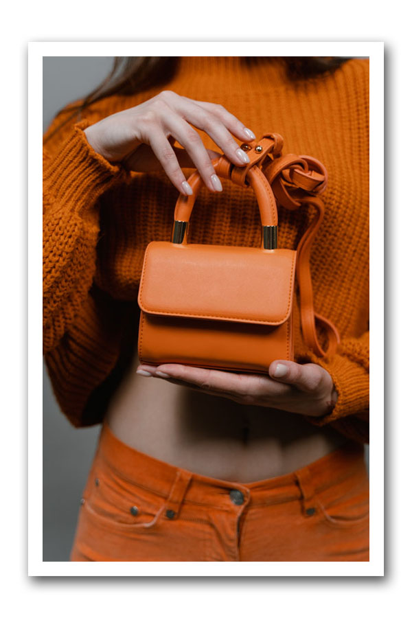 sac à main luxe Orange